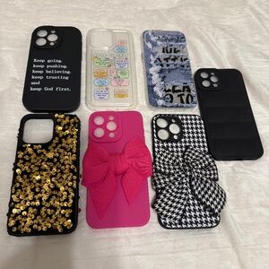 APPLE IPhone 15 Pro Max Case Bundle Lot NEW
